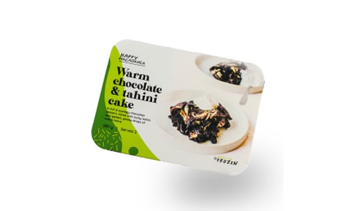 Warm Chocolate and Tahini Cake (Frozen)- Code#: DE1220