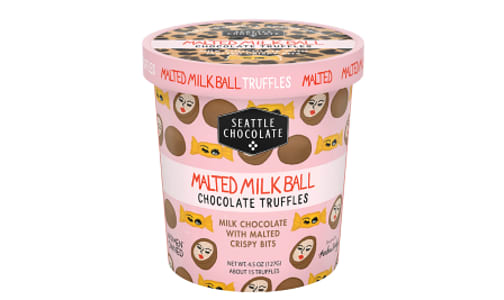 Malted Milk Ball Chocolate Truffle Pint- Code#: DE1275
