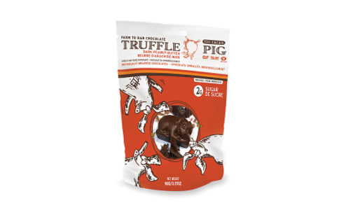 Dark Chocolate Peanut Butter Truffle Pig Bag- Code#: DE1284