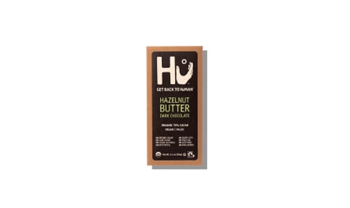 Organic Hazelnut Butter Dark Chocolate Bar- Code#: DE1286