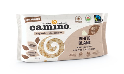 Organic Vegan White Baking Chips- Code#: DE1294