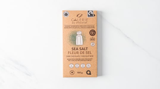 Organic Sea Salt Dark Bar- Code#: DE1989