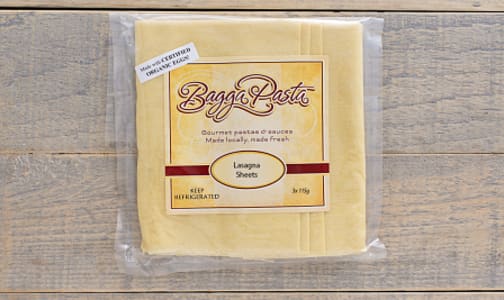 Fresh Lasagna Pasta, Whole Sheet- Code#: DN0103