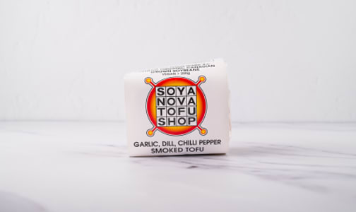 Organic Garlic, Dill, Chili Pepper Smoked Tofu- Code#: DN0124