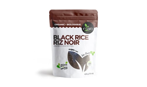 Organic Ancient Black Rice- Code#: DN0290