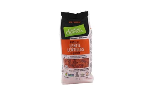 Organic Lentil & Quinoa Fusilli- Code#: DN0334