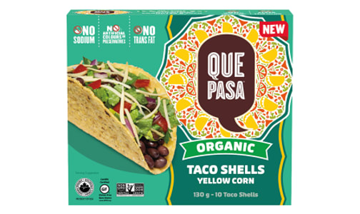 Organic Yellow Corn Taco Shells- Code#: DN0647