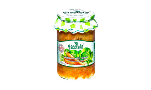 Organic Sauerkraut with Carrots- Code#: DN0718