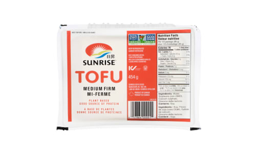 Medium Firm Tofu- Code#: DN0874