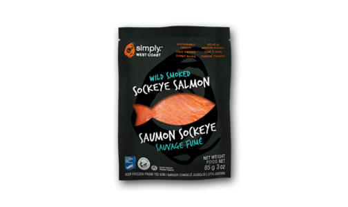 Smoked Sockeye Salmon (Frozen)- Code#: DN559