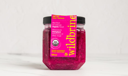 Organic Red Beet & Red Cabbage Sauerkraut Salad- Code#: DN642