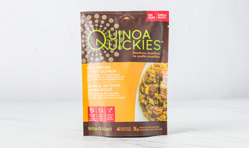 Quinoa Quickies - Mild Indian Curry (100% Canadian Quinoa)- Code#: DN913