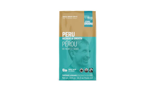 Organic Peru, Medium & Smooth; Bean- Code#: DR0066