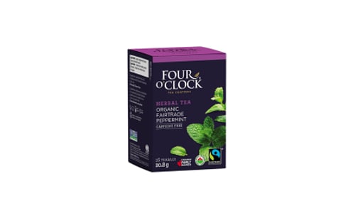 Organic Peppermint Herbal Tea- Code#: DR0333