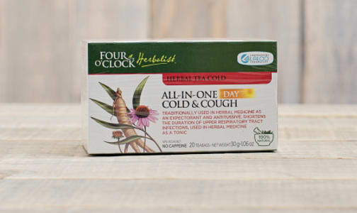 All-In-One Cold & Cough Herbal Tea - Day- Code#: DR0339