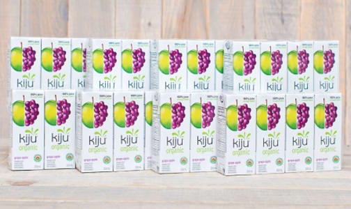 Organic Grape & Apple Juice Boxes - CASE- Code#: DR066-CS