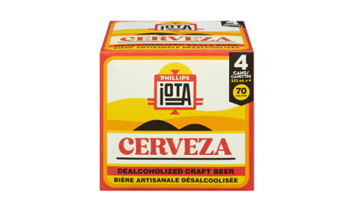 Iota Non-Alch Cerveza- Code#: DR0747