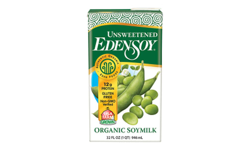 Organic Unsweetened Edensoy- Code#: DR1005