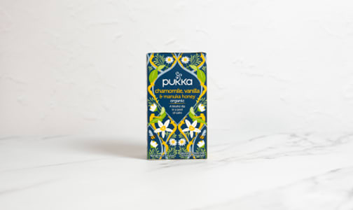 Organic Pukka Tea Chamomile, Vanilla, & Manuka Honey- Code#: DR1026