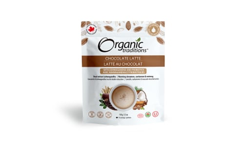 Organic Chocolate Latte with Ashwagandha & Probiotics- Code#: DR1035