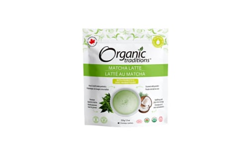 Organic Matcha Latte with Probiotics- Code#: DR1036