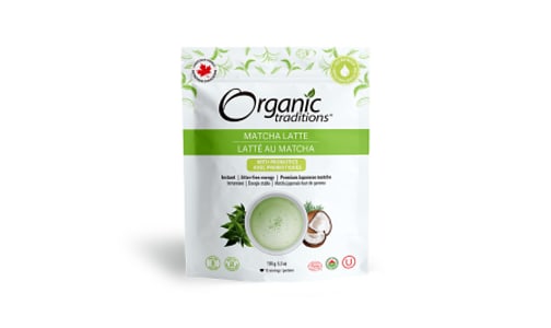 Organic Matcha Latte with Probiotics- Code#: DR1036