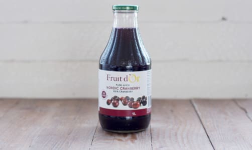 Nordic Pure Cranberry Juice- Code#: DR1250