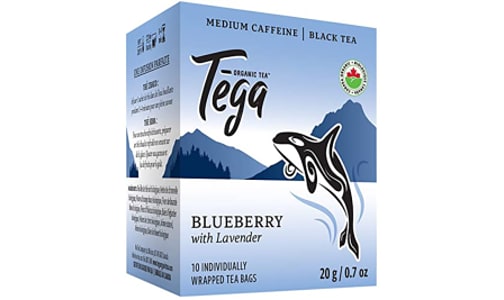 Organic Blueberry Lavender Tea- Code#: DR2405