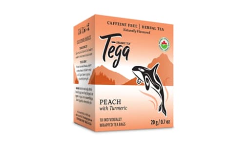 Organic Turmeric Peach Tea- Code#: DR2407