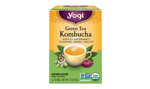 Organic Green Tea with Kombucha- Code#: DR2522