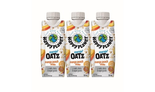 mornin' oatz mango peach shake 3PK- Code#: DR2593