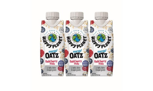 mornin' oatz field berry shake 3PK- Code#: DR2594