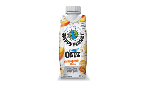 mornin' oatz mango peach shake- Code#: DR2596