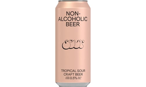 Tropical Sour Non Alcoholic Beer- Code#: DR2630