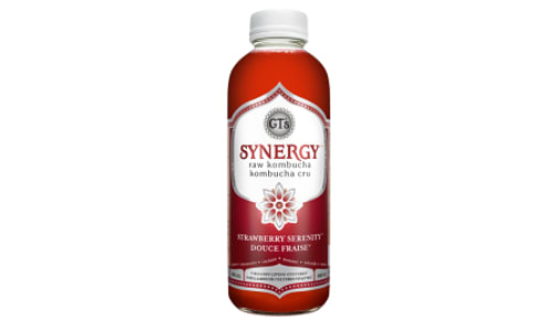 Organic Synergy Strawberry Serenity Raw Kombucha- Code#: DR2681