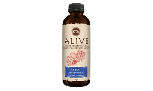 Organic ALIVE Ancient Mushroom Elixir Cola- Code#: DR2682