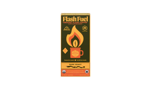 Organic Flash Fuel Instant Coffee Dark- Code#: DR2753