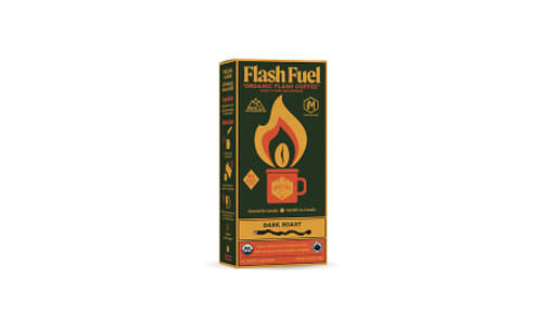 Organic Flash Fuel Instant Coffee Dark- Code#: DR2753