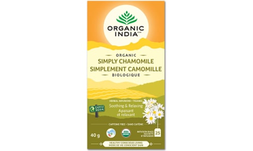 Organic Simply Chamomile - Soothing and Relaxing- Code#: DR2768