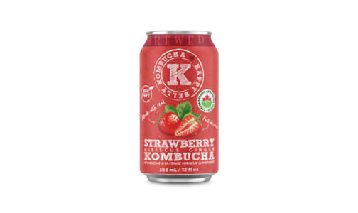 Organic Strawberry Hibiscus Ginger Kombucha- Code#: DR3148