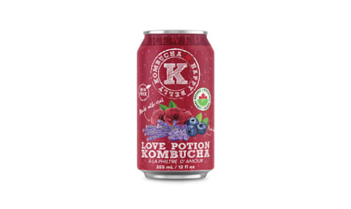 Organic Love Potion Kombucha- Code#: DR3149
