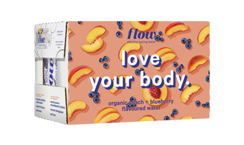 Organic Peach + Blueberry Water- Code#: DR3264
