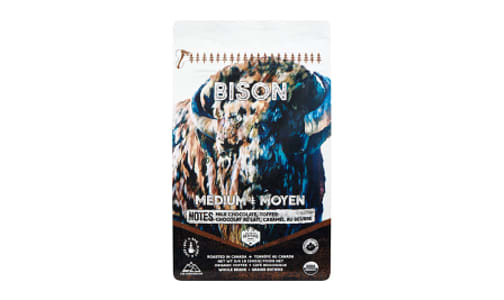 Organic Bison Medium Roast- Code#: DR3623