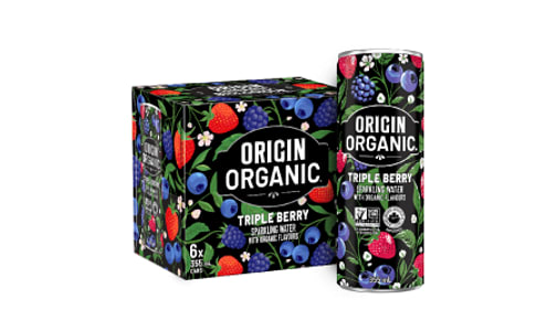 Organic Triple Berry Sparkling Water- Code#: DR3661