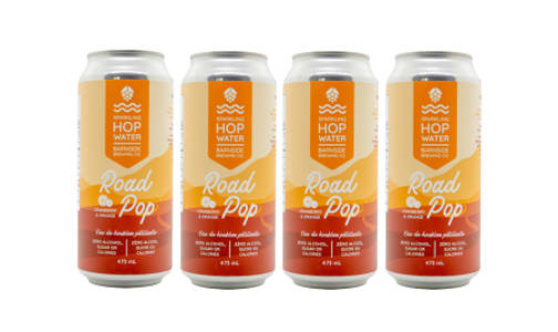 Road Pop Sparkling Hop Water - Cranberry Orange- Code#: DR3720