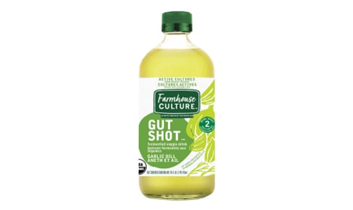Organic Garlic Dill Pickle Gut Shot- Code#: DR3751