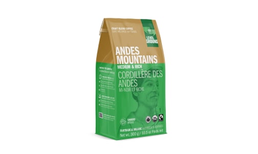 Organic Andes Mountains, Medium & Rich; Ground- Code#: DR3936