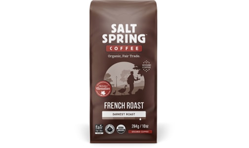 Organic French Roast, Ground Coffee- Code#: DR3977
