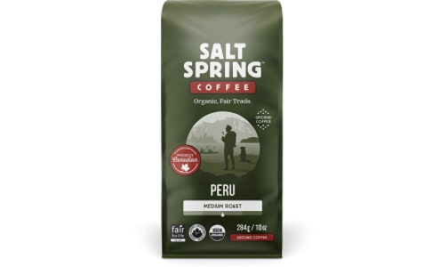 Organic Peru, Ground Coffee- Code#: DR3979