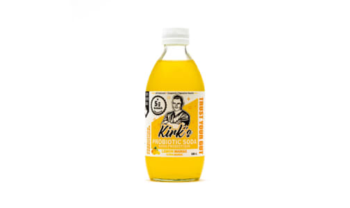 Organic Probiotic Soda - Lemon Mango- Code#: DR4007